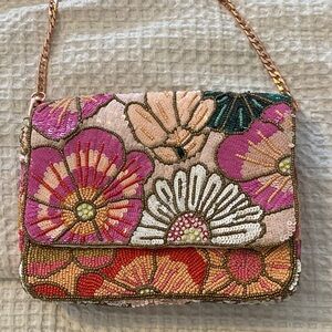 Lulus Floral Sequin Purse